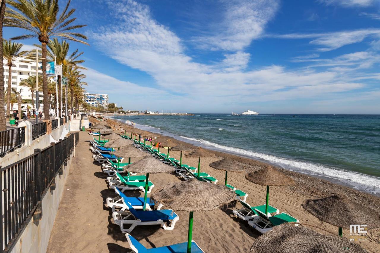 Nuevo Y Lujoso Apartamento En Marbella Centro A Pie De Playa 625 Luaran gambar